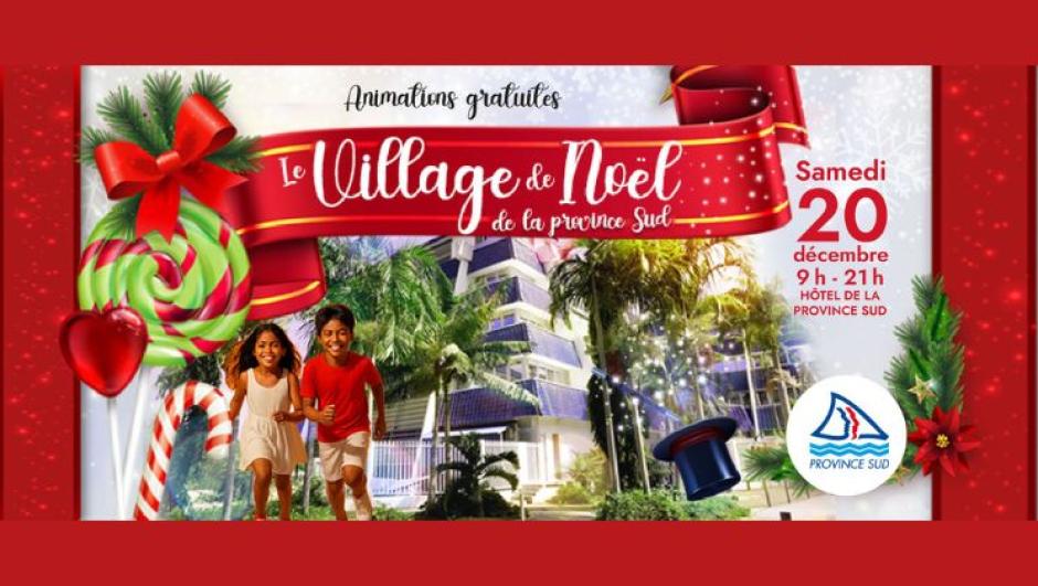 village de noel de la province Sud