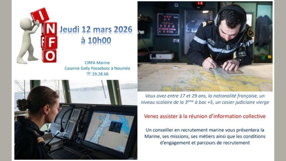 réunion d'infos cirfa marine