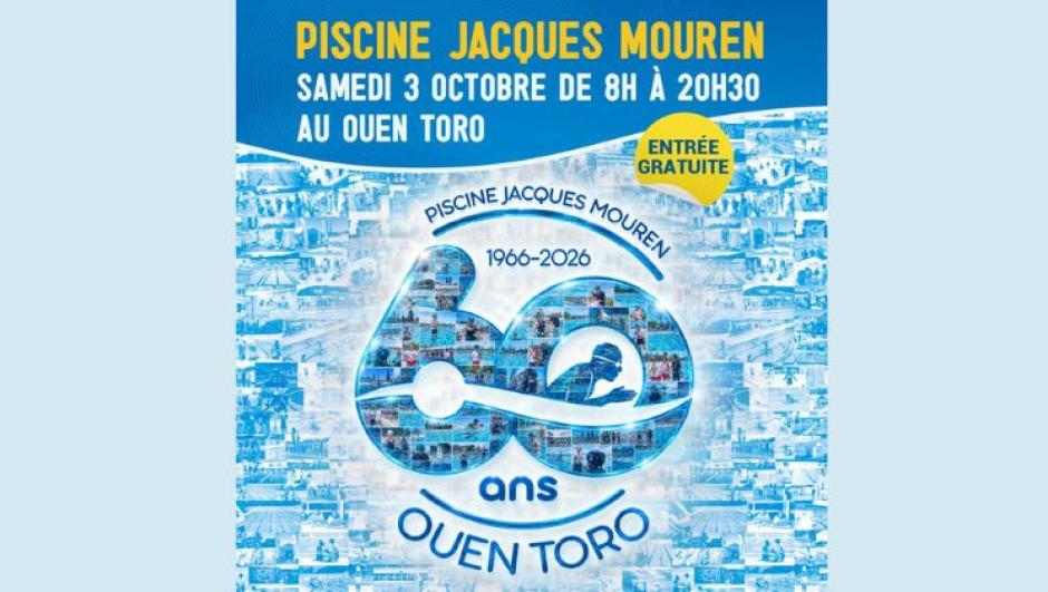 60 ans piscine ouen toro