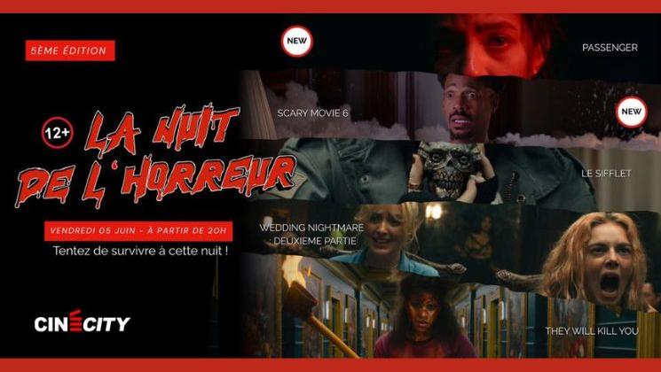 nuit de l'horreur au cinécity