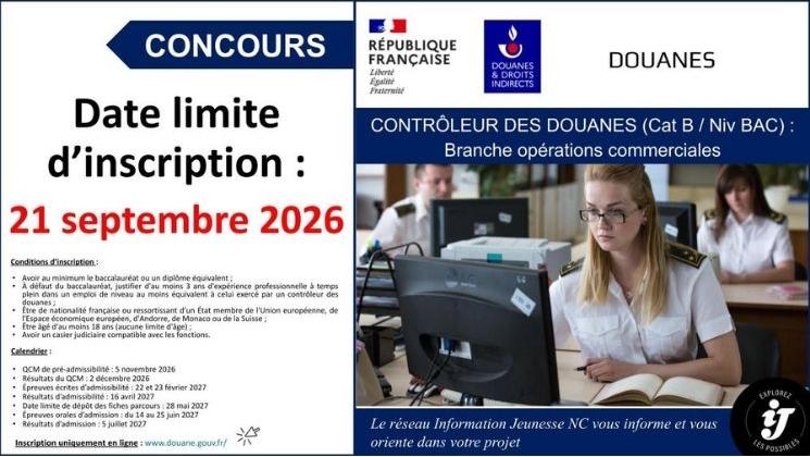 concours de douanes