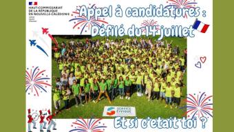 des jeunes en SC pour défilé